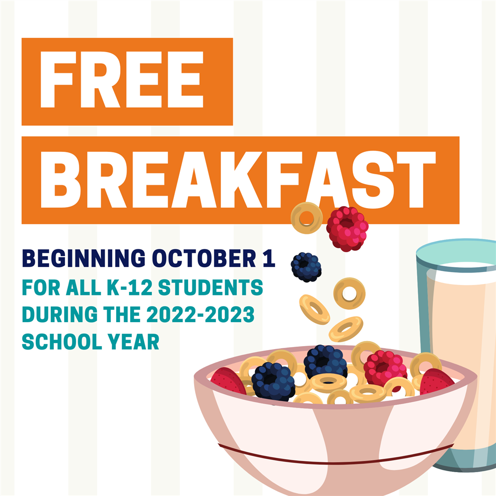 Free Breakfast starting October 3rd