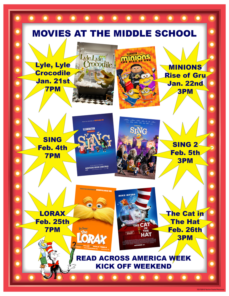 Movies at the  Middle School