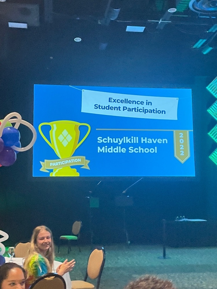 Schuylkill Haven Middle School being announced for the award
